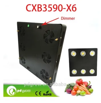 2016 HIgh lumen COB led CXB3590 CXB 3590 3500K CB Bin led grow light 600w