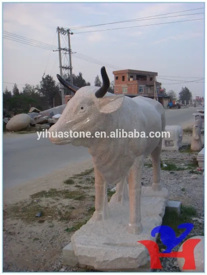Bull Carving Sculpture