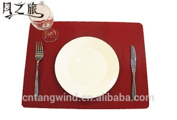 Custom Christmas Wooden MDF Cork Placemats
