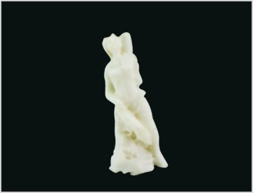Md15 1*3.5cm Jade White Sculpture 3d Scale Model For N Train Layout