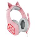 Oortelefoons van gaming headset met ruisonderdrukking