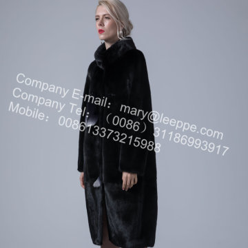 Mink Reversible Fur Women Coat