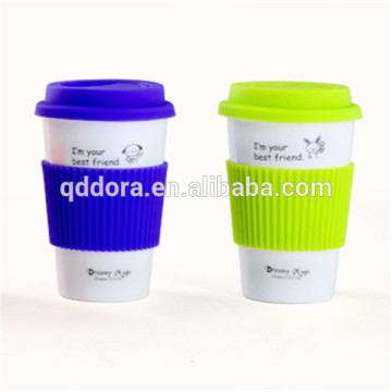 ceramic coffee mug with cover,ceramic travel mug with lid