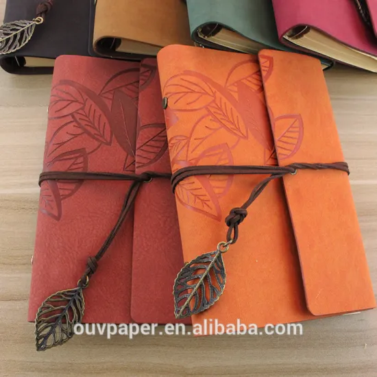 travel kraft paper notebook printing