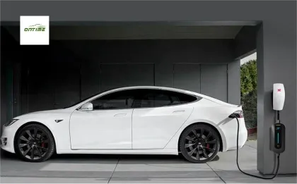 Ontime for Tesla New Energy Electric Vehicle Charger 3.5kw16A Car Charger Portable Mobile Charging Pile Household
