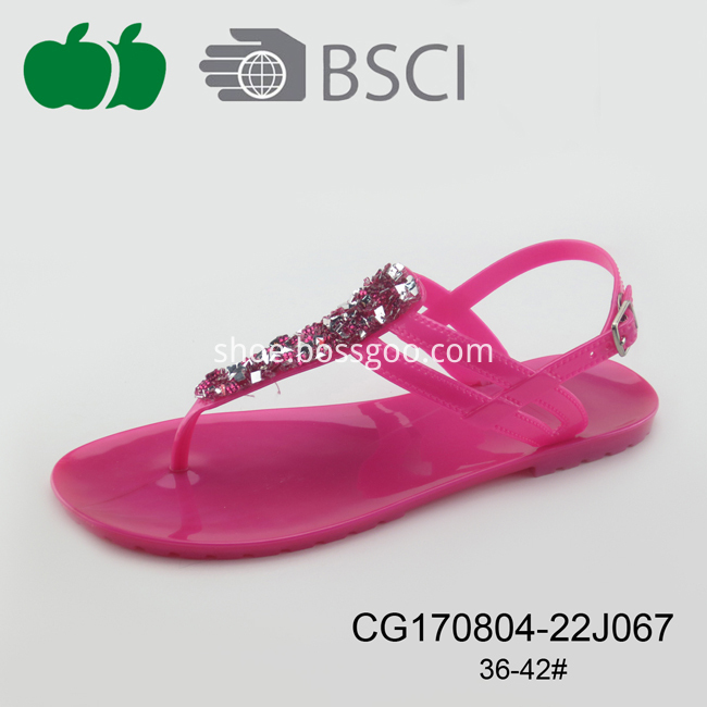 pvc ladies sandals