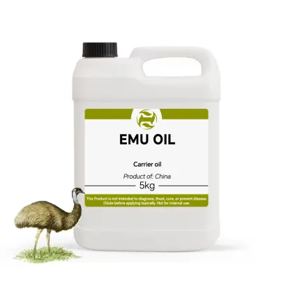 Bulk Pure Natural Oil Skin Care Emu Carrier Oils, Australia Ostrich Oil Used For Face and Body