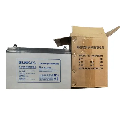 Leoch DJM12100S 12V 100Ah AGM Battery: Maintenance-Free Lead Acid Power Solution