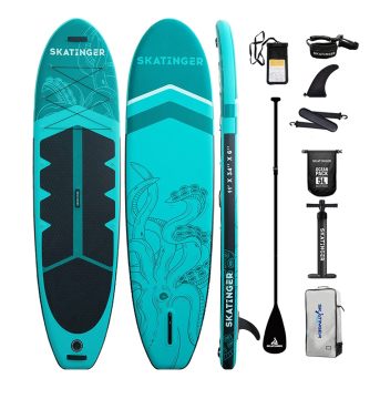 SKATINGER Durable Lightweight Inflatable Stand Up Paddle Board