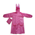 Wysokiej jakości dziecięcy płaszcz przeciwdeszczowy wielokrotnego użytku z poliestru