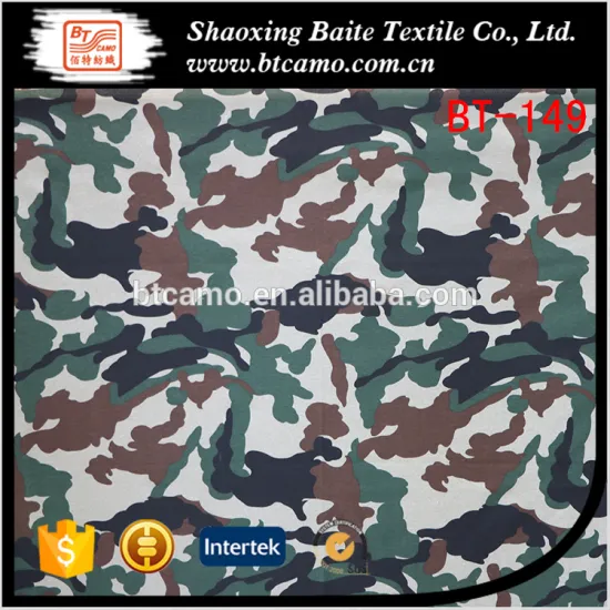 Wholesale promotion cheap Knitted jersey military camouflage fabric BT-149