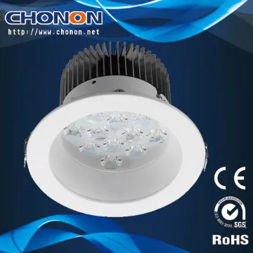 Recessed 18W LED downlight with bridgelux chip