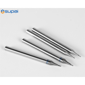 2Flute Micro Flat End Mill 0.2-0,9mm Mini CNC