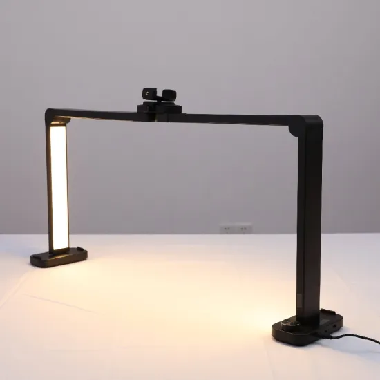 40W Foldable Door Shape Half Moon LED Light for Nail Salon and Beauty Use