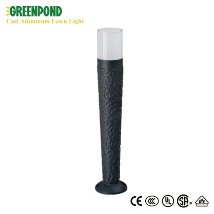 Grey Cast Aluminum Lawn Light Waterproof IP65