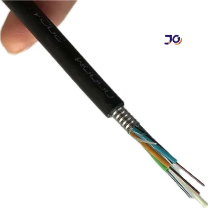outdoor overhead GYFTS fiber optic cable for networks