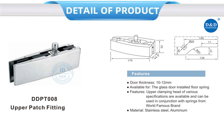 Glass Patch Fittings