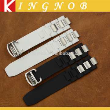 Natural Rubber Strap For Autoscaph 21 20mm/18mm Rubber Watch Band