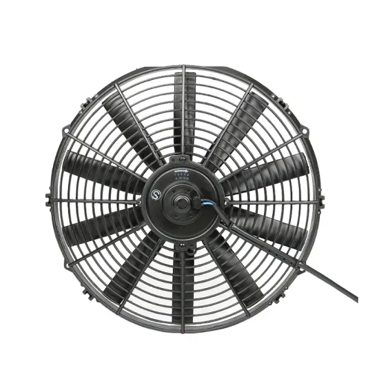14 Inch 12V Straight Leaf Car Cooling Fan for Air Conditioner Condenser Radiator (7029, 80W)