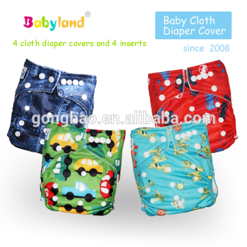 Babyland Bamboo Charcoal Cloth Nappy Charcoal Bamboo Insert Diaper Pocket