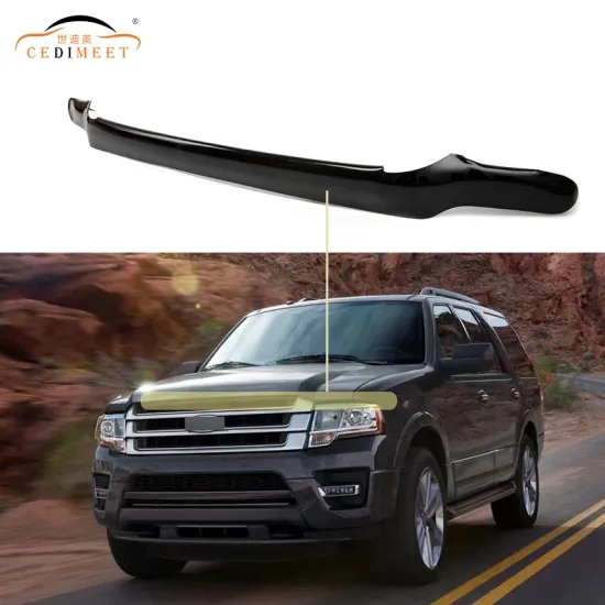 Black Bug Shield Acrylic Stone Guard Hood Protector for Ford Expedition 2007-2017