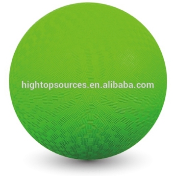 2014 new style kids toy rubber playground ball factory/5" soft rubber playground ball/outdoor sports