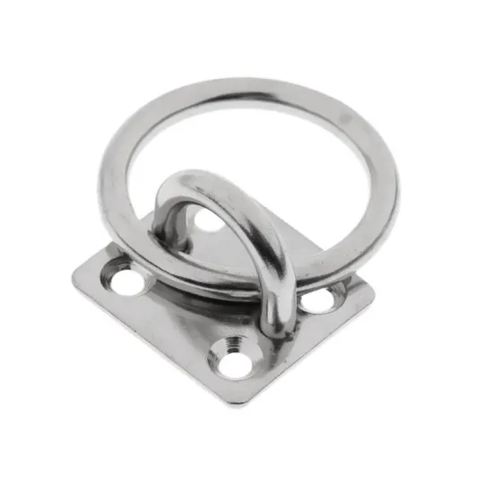 Square-shaped Eye Pad Stainless Steel Eye Plate 5mm
