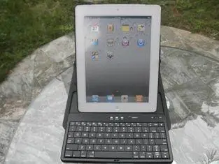 Wireless Bluetooth Keyboard with PU Leather Stand Protectiv