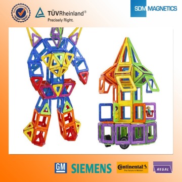 Wholesale ABS plastic magnetic children building blocks