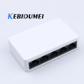 kebidumei High speed 100Mbps 5 Ports portas Mini Fast Ethernet LAN RJ45 Network Switch Switcher Hub Desktop PC US/EU adapter