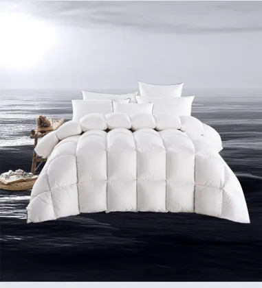 White duck down duvet insert