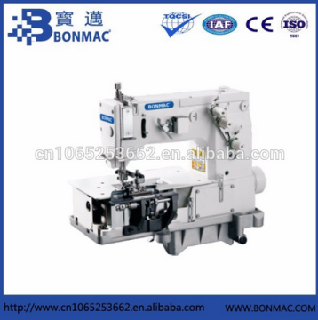 BM-2000C Double Needle Flat-bed Belt Loop With Front Fabric Cutter Sewing Machine