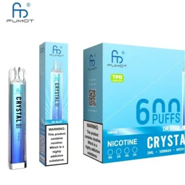 OEM FUMOT CRISTAL 600 PUFFS DISPOSITIVO VAPE DISPONHADE