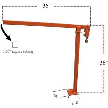 Professional Grade Fence Post and T Post Puller for Removing Round Fences