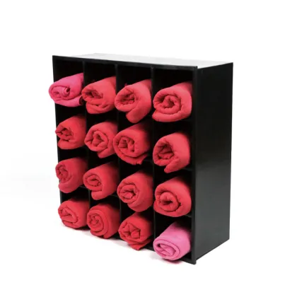 Car Beauty Shop Towel Rack Wash car Shop Towel rack Compartment Storage Box