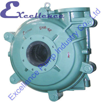 High head mining rubber lined slurry pump