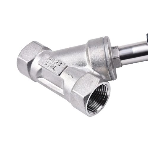 Stainless Steel Air Pneumatic Angle Seat Valve