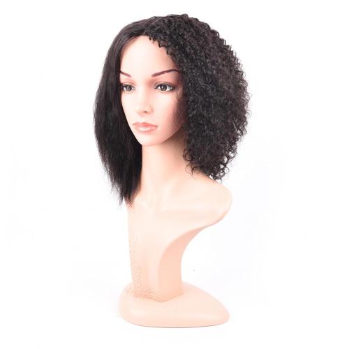 NEW FASHION 100% NATURAL HAIR NATURAL COLOR SWISS LACE WIG