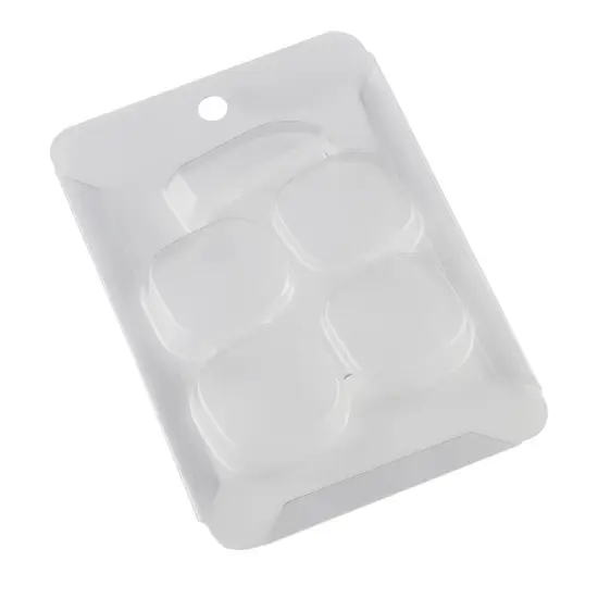 Clear PET PVC empty slide card blister packs