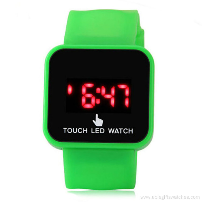 Multifunction Children Digital Wrist Jelly Led Watch