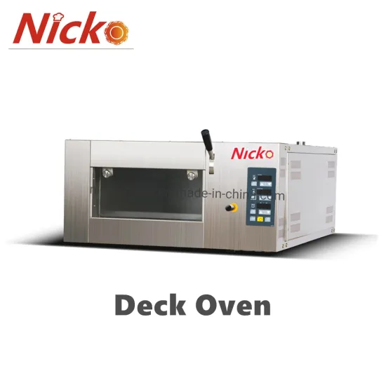 Commercial Bakery Equipment 1-Deck 1-Tray Gas Baking Bread Oven