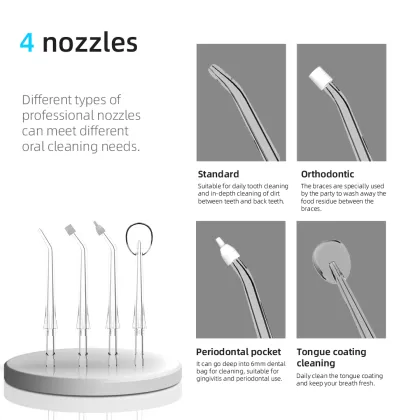 Dental Floss Irrigator Water Flosser with Free Sample Braces