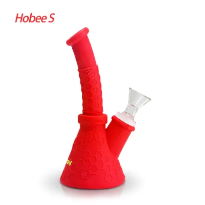 8.5" Hobee S Silicone Beaker Water Pipe