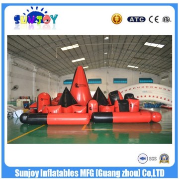 Latest 15 pcs/set paintball bunkers field inflatables