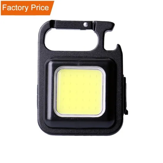Magnetic Rechargeable COB Keychain Emergency Work Light