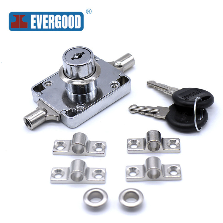 Connecting rod lock filing cabinet lock filing cabinet