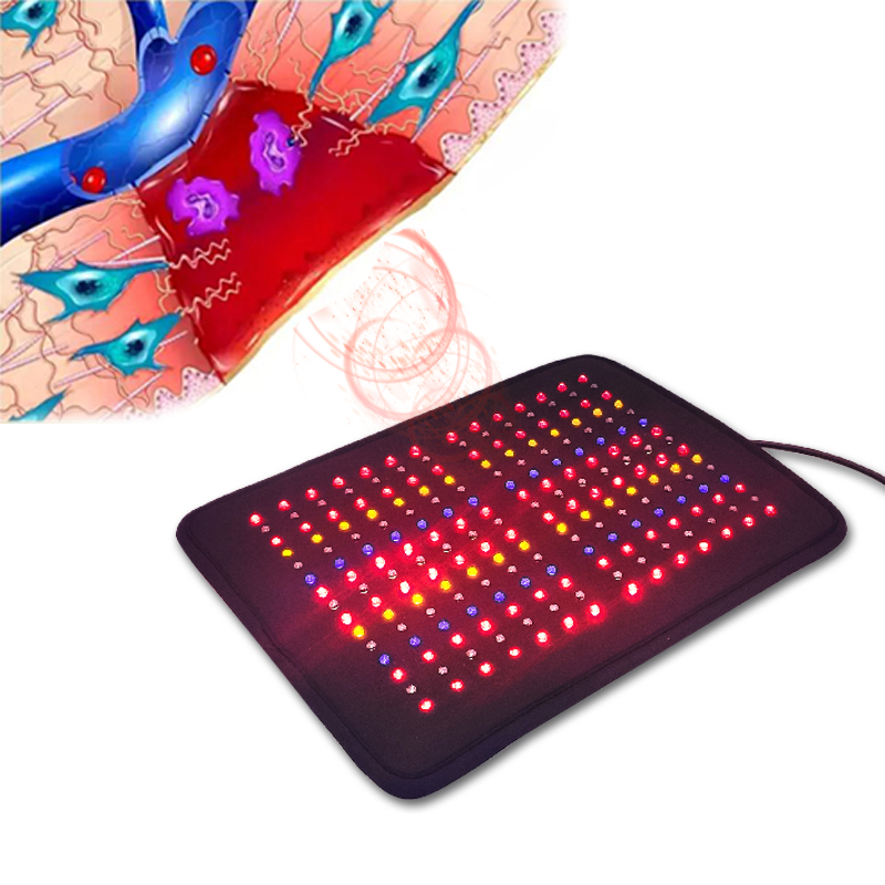 Elder Care Heating Led Light Pad Knee Health Massager