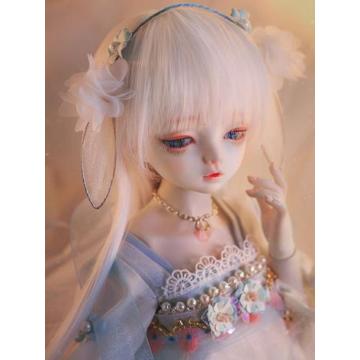 Boneca BJD Moon Fairy Yue Girl de 42,5 cm