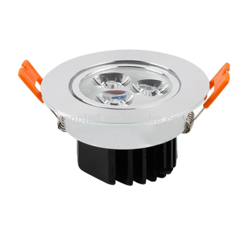 3watt Small Recessed Round Adjustable Angle 30 Degree Dimmable Spot Light Led