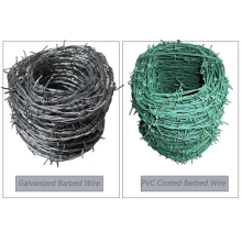 14guage Galvanized barbed wire price per roll
